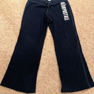 Aeropostale navy blue sweat pants